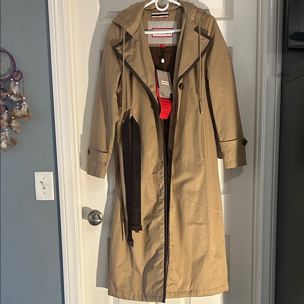 Hunter Beige Trench Coat